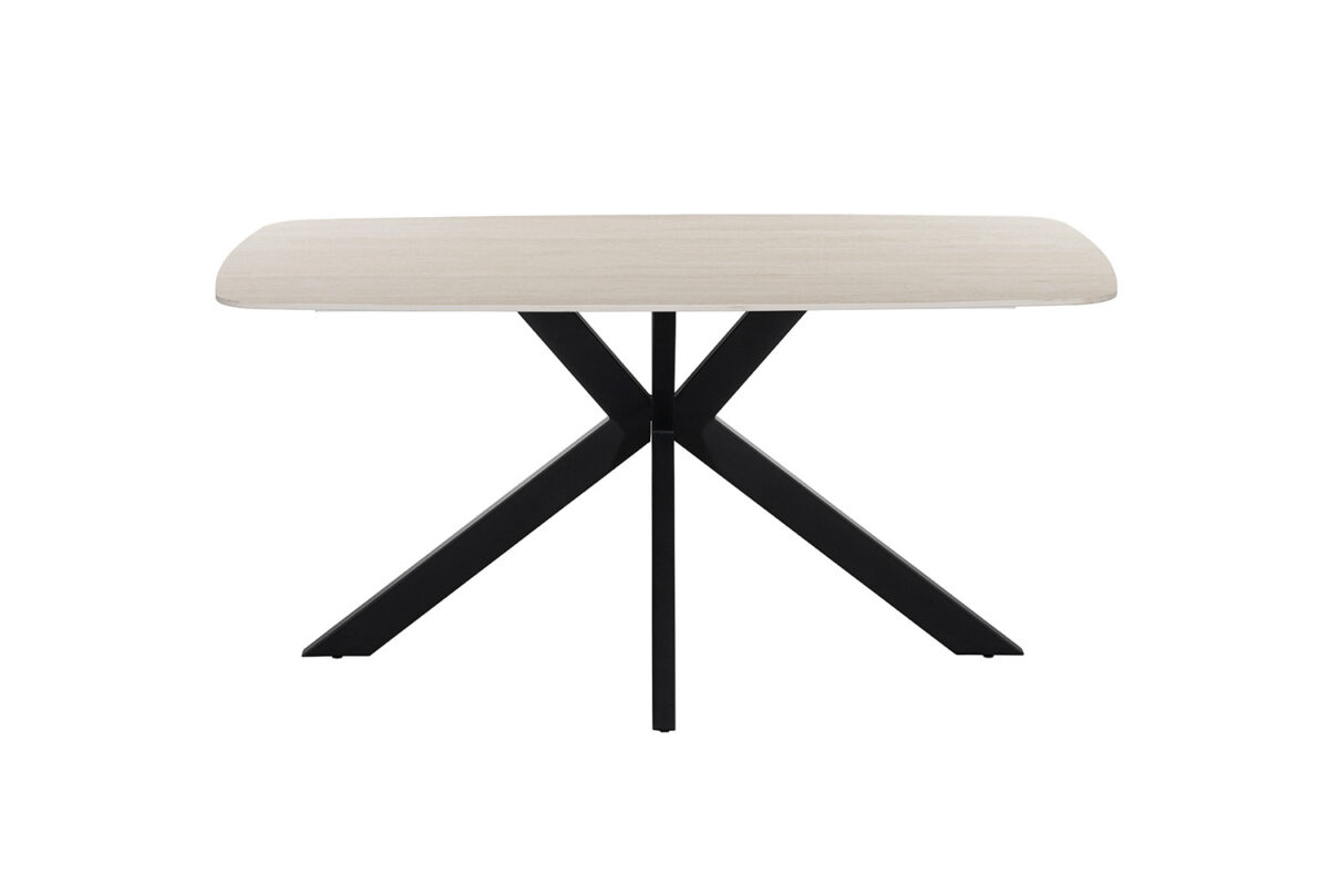 Eettafel Firenze Deens ovaal 160 cm steen barok grijs Industrieel – foto 4