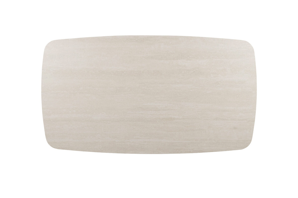Eettafel Firenze Deens ovaal 160 cm steen barok grijs Industrieel – foto 6