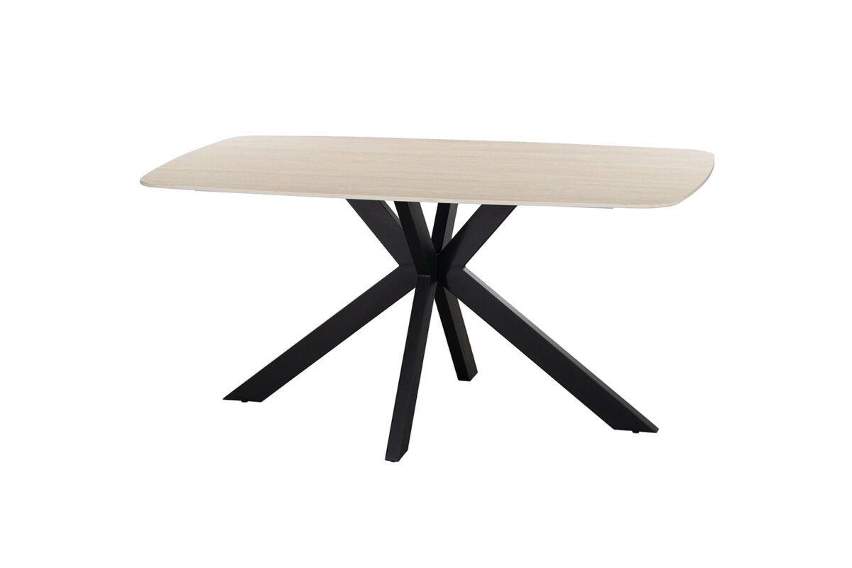 Eettafel Firenze Deens ovaal 160 cm steen barok beige Industrieel – foto 5