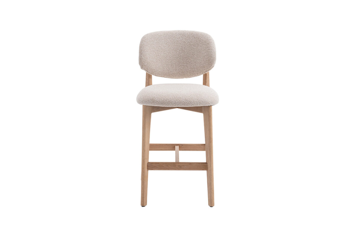 Counterstoel Cordoba Zonder armleuning naturel eiken beige – foto 4