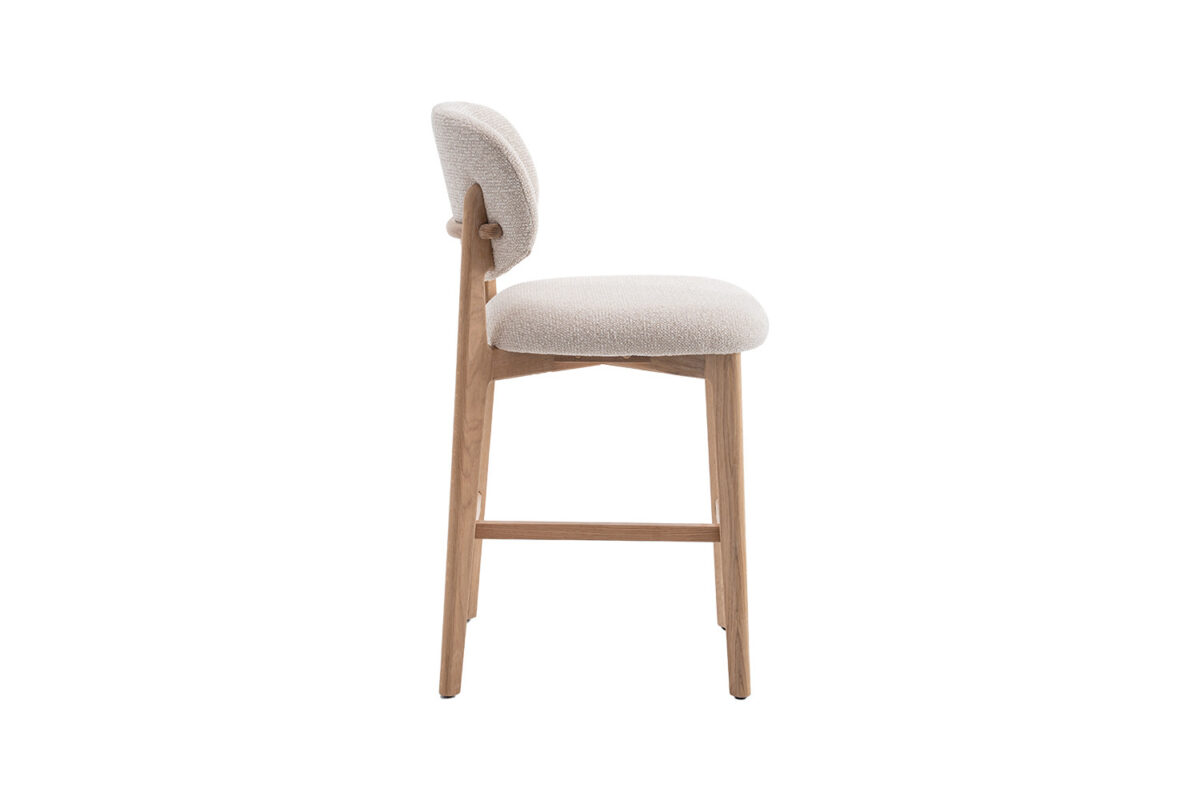 Counterstoel Cordoba Zonder armleuning naturel eiken beige – foto 6