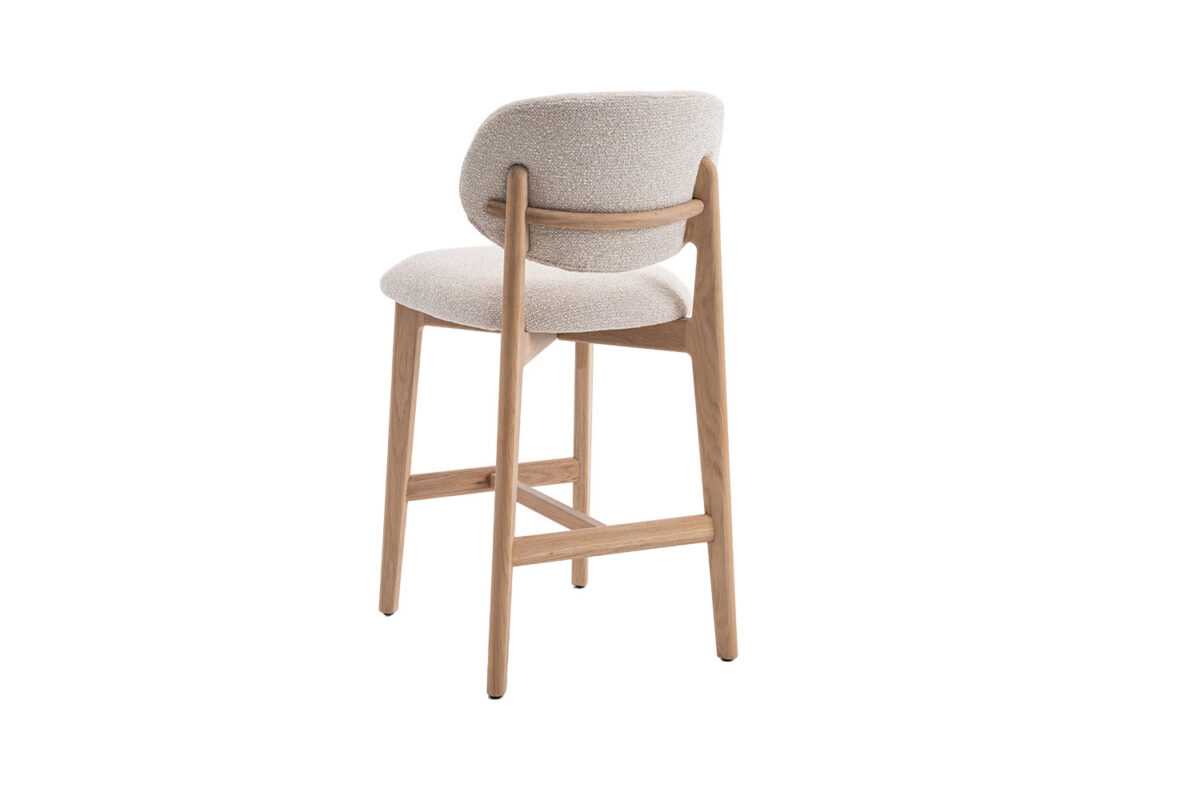 Counterstoel Cordoba Zonder armleuning naturel eiken beige – foto 7