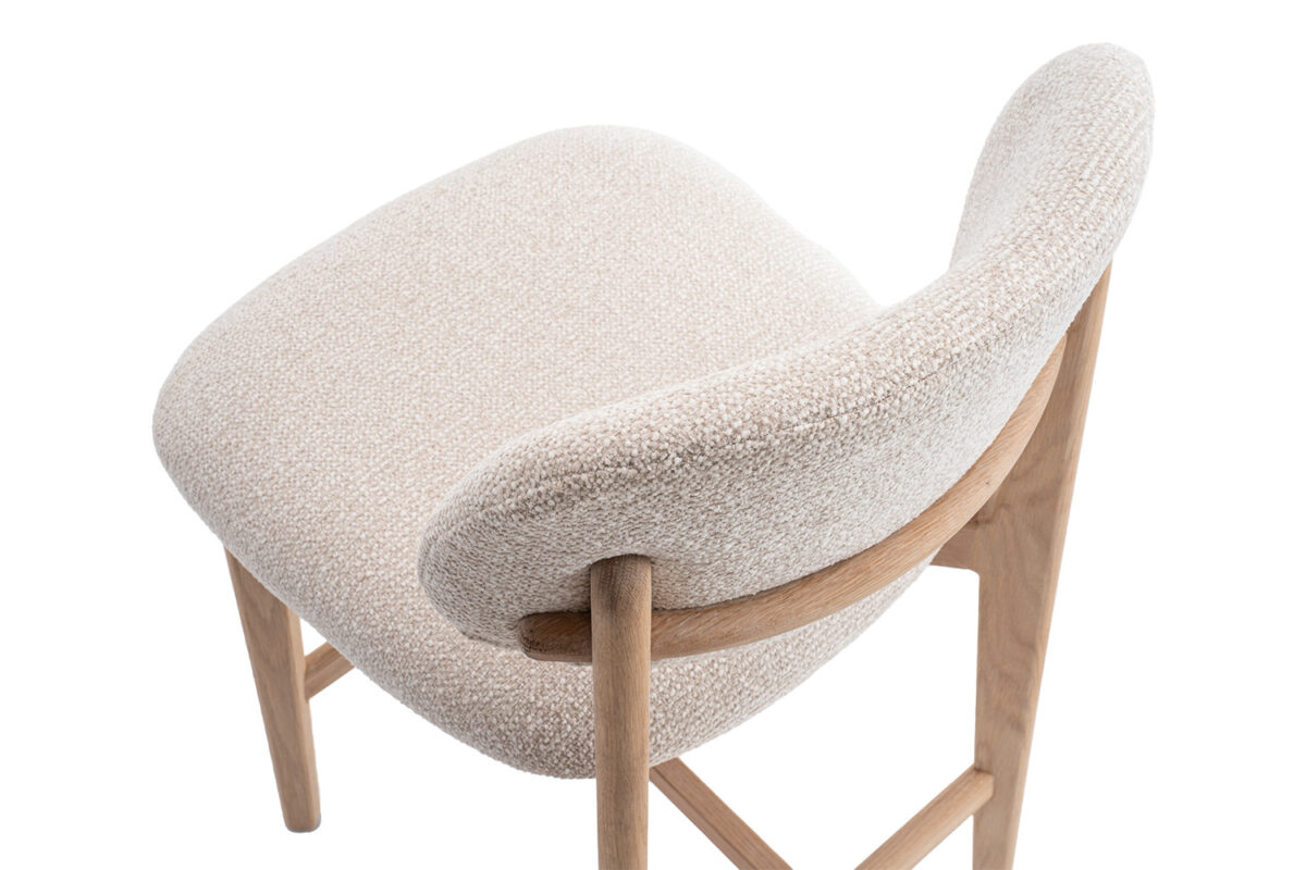 Counterstoel Cordoba Zonder armleuning naturel eiken beige – foto 9