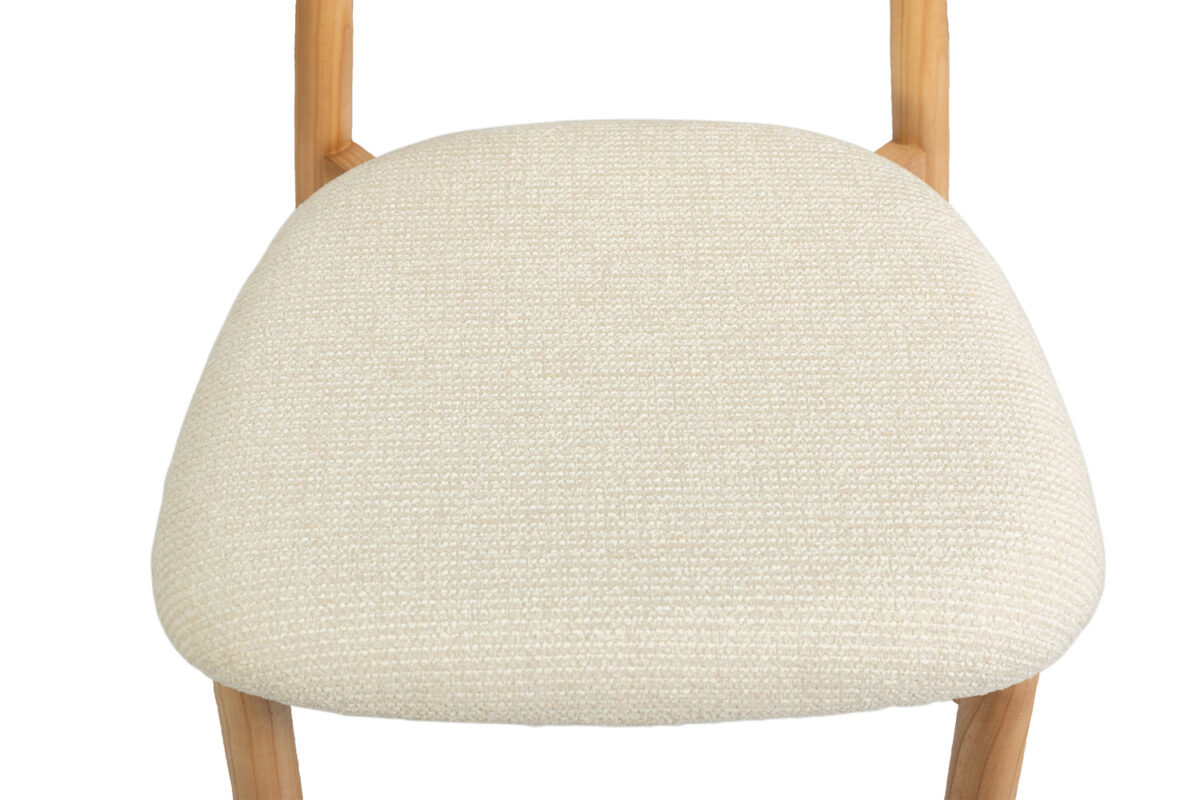 Counterstoel Torino Zonder armleuning naturel beige stof Japandi – foto 13