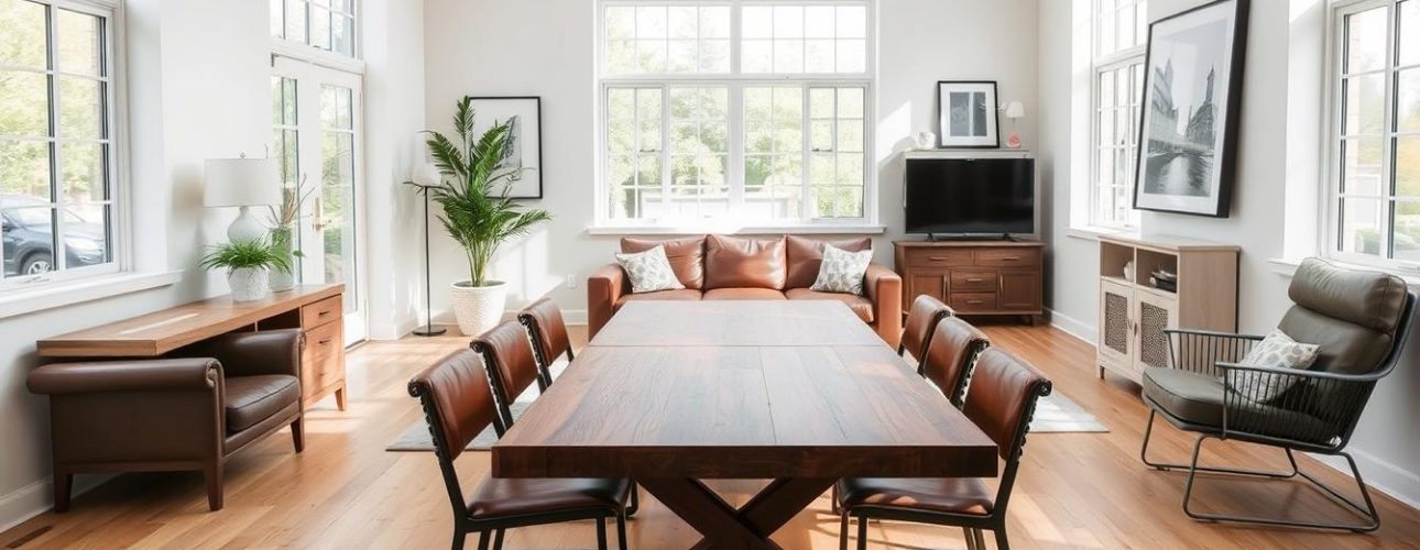 Duurzame meubels van hoge kwaliteit die het langst meegaan in een modern interieur