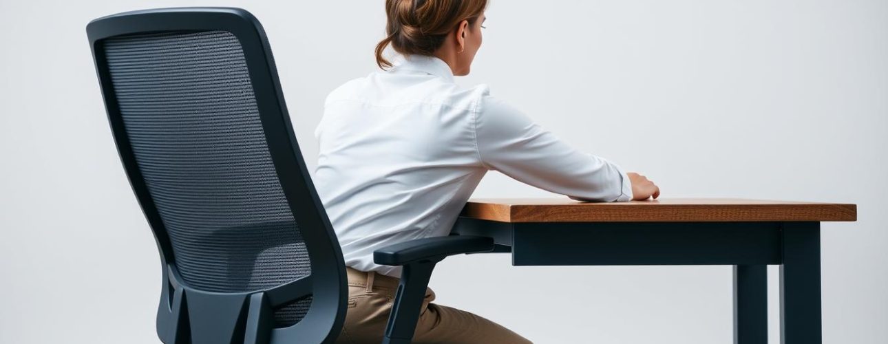 Ergonomisch ontworpen eetkamerstoel die lekker zit met goede rugondersteuning