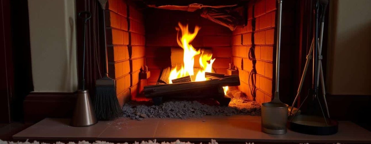 Haard schoonmaken