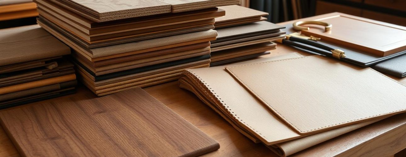 Hoogwaardige materialen voor beste kwaliteit meubels zoals massief hout en premium leer