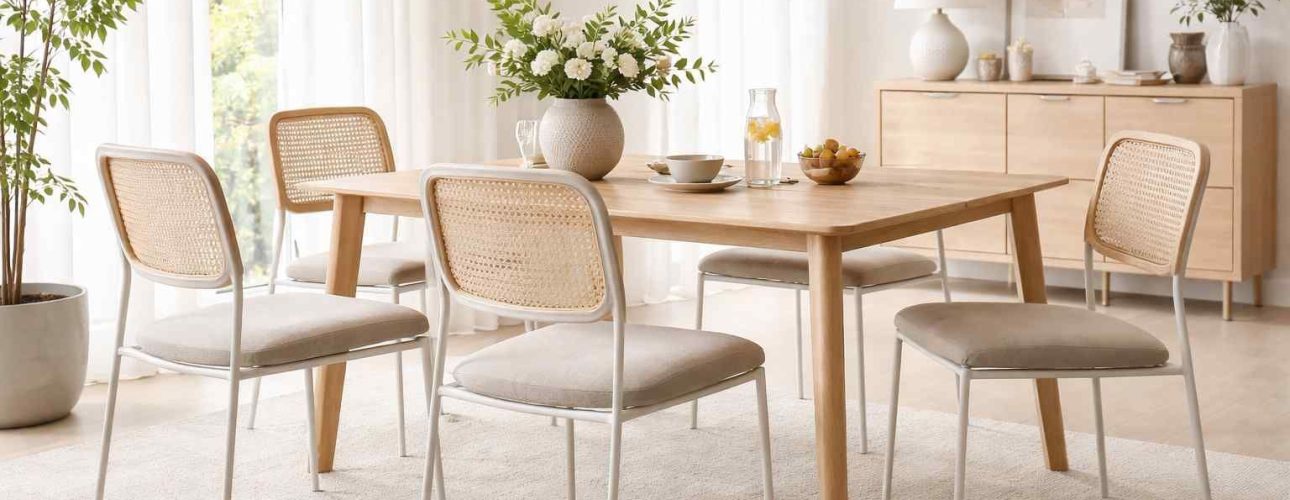 Luchtige eetkamerstoelen