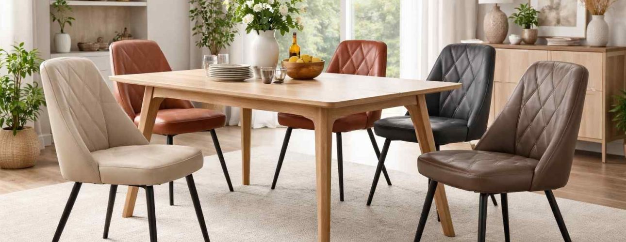 Nepleer eetkamerstoelen