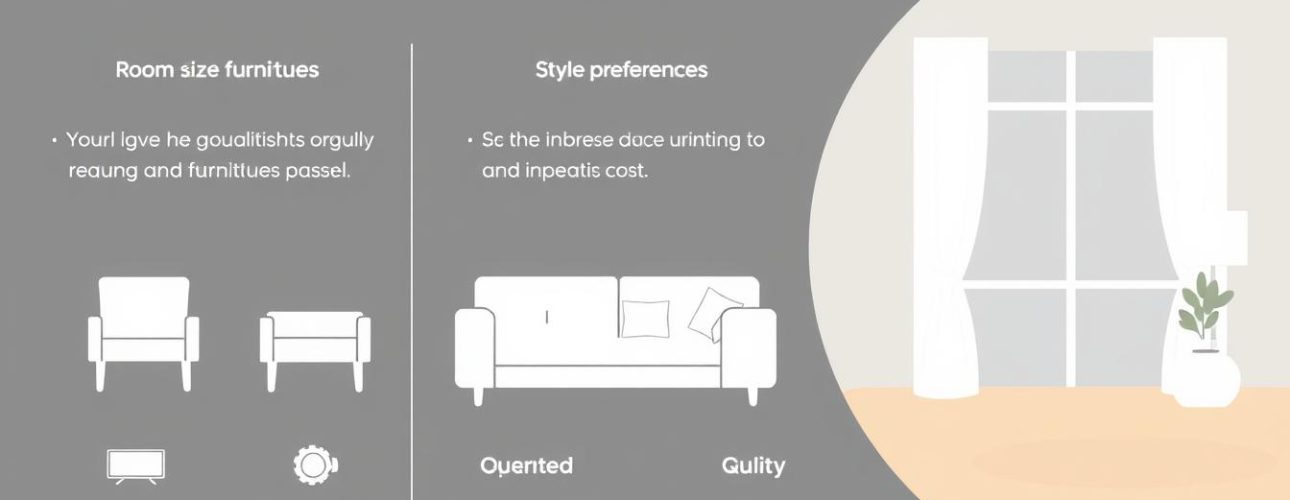 Verschillende factoren die de kosten inboedel huis beïnvloeden, zoals kwaliteit, grootte en stijl