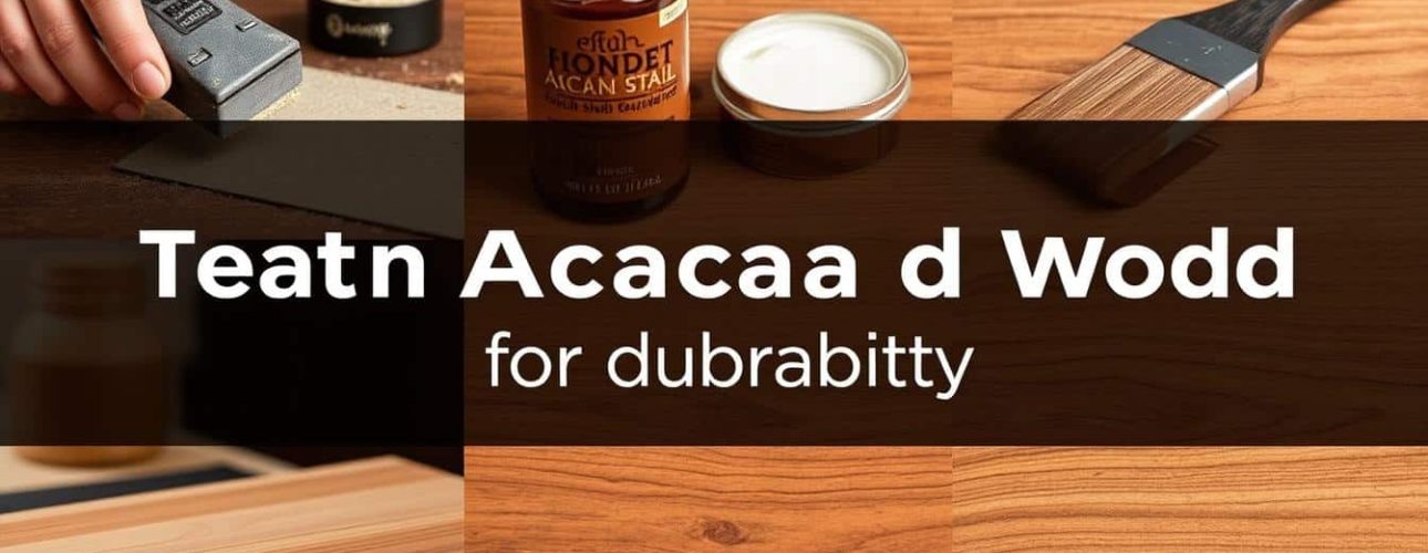 acaciahout behandelen