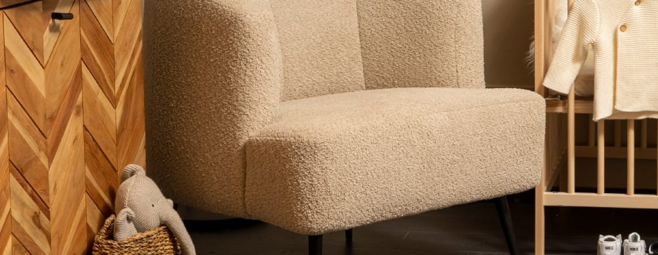 eetkamerstoel bouclé