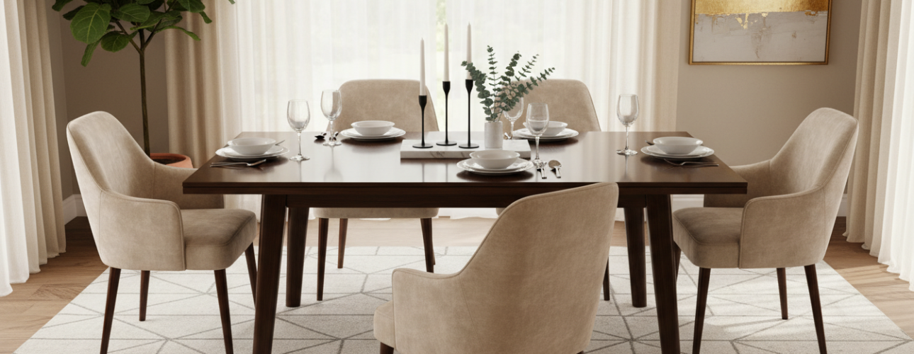 champagne velvet eetkamerstoelen