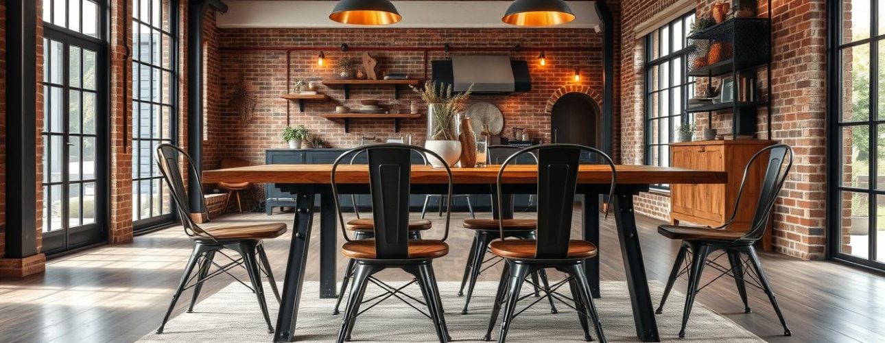 eetkamerstoelen industrieel