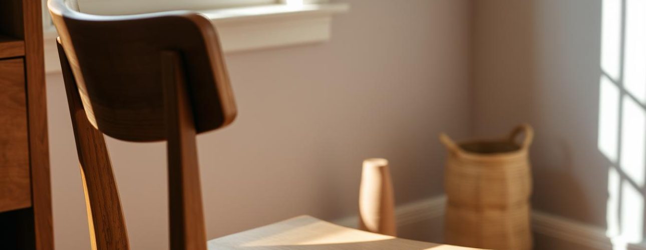 eetkamerstoelen met houtlook