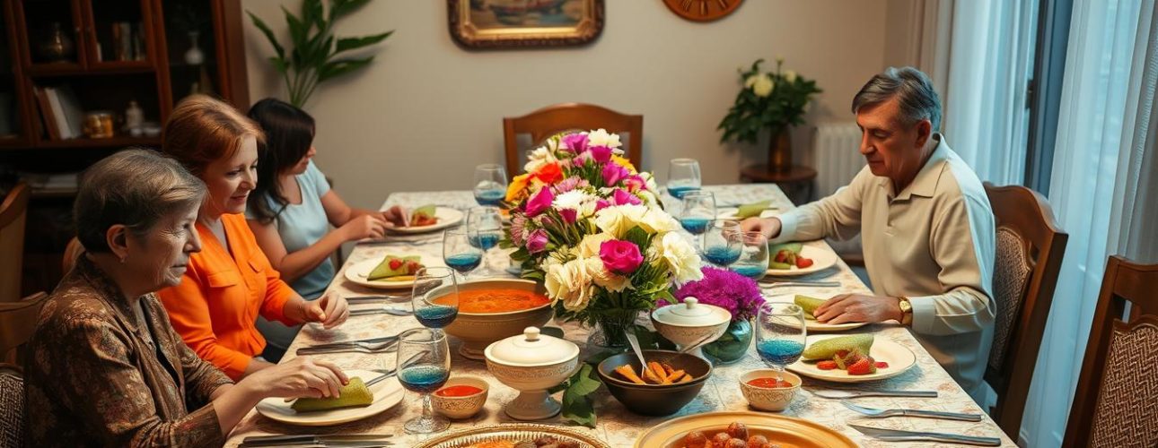 eettafels familie feestjes