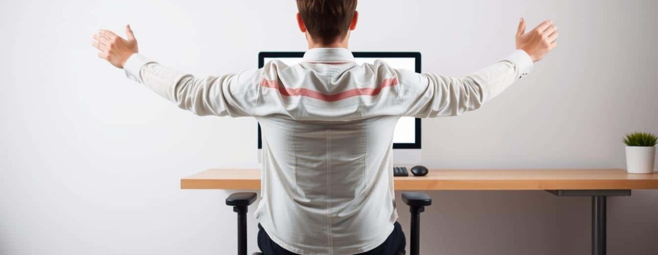 ergonomische zithouding