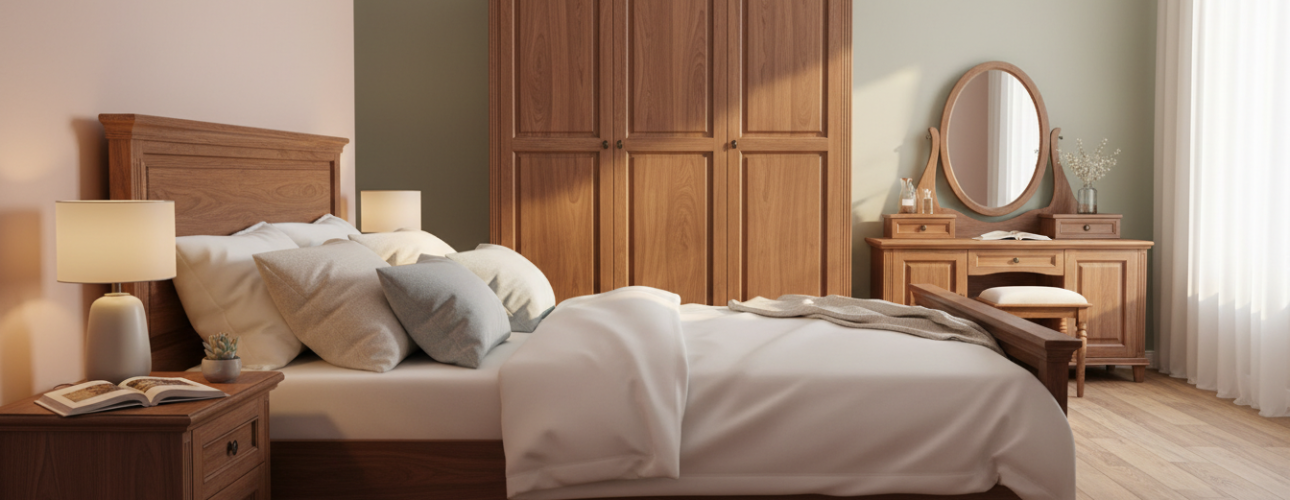 houten slaapkamermeubels