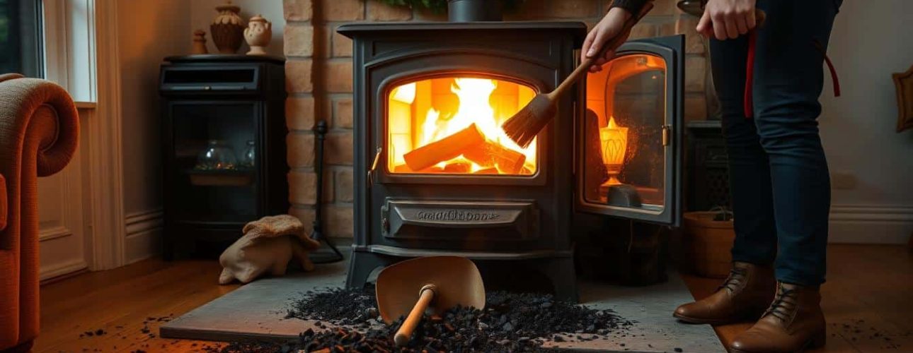 houtkachel schoonmaken