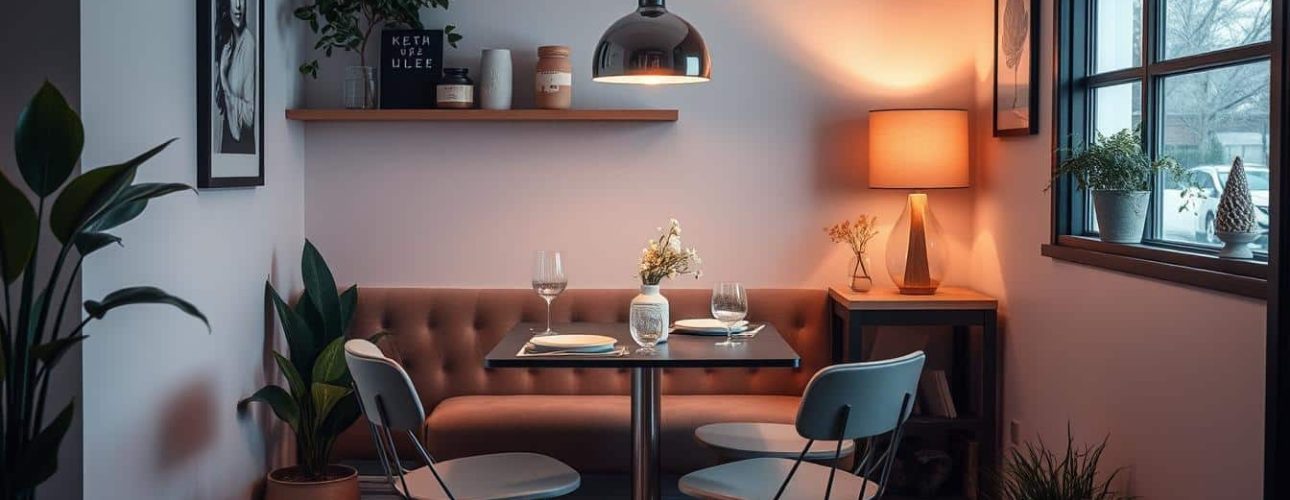 kleine eetruimtes eettafel