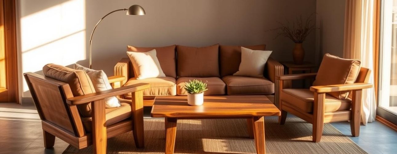 mangohouten meubelset