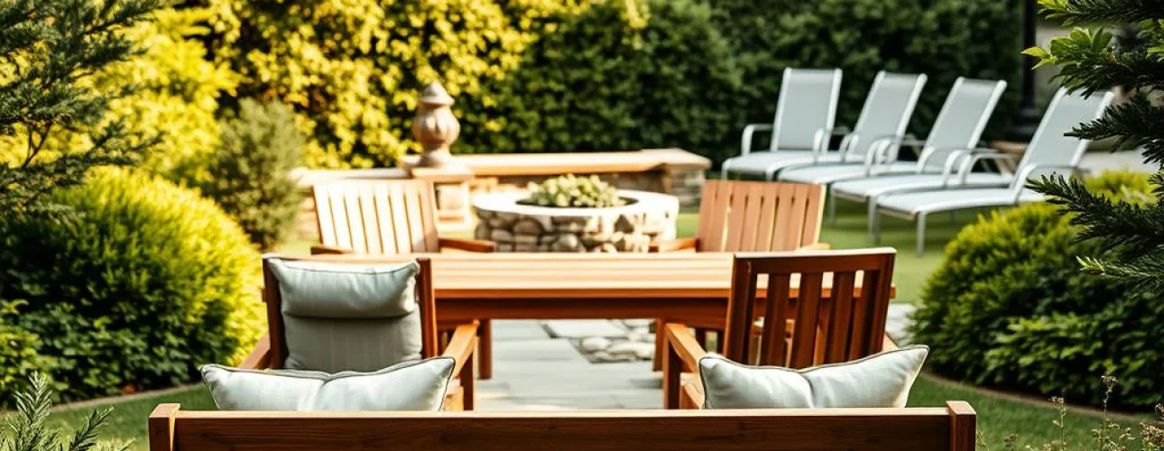 materiaal tuinmeubelen buiten