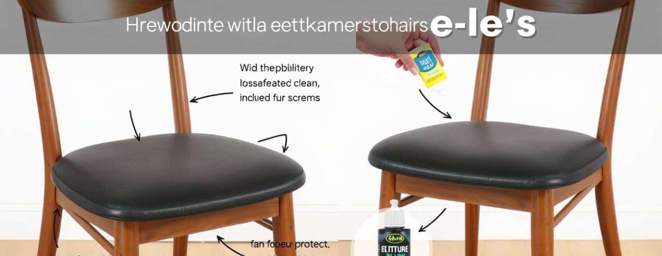 onderhoud eetkamerstoelen