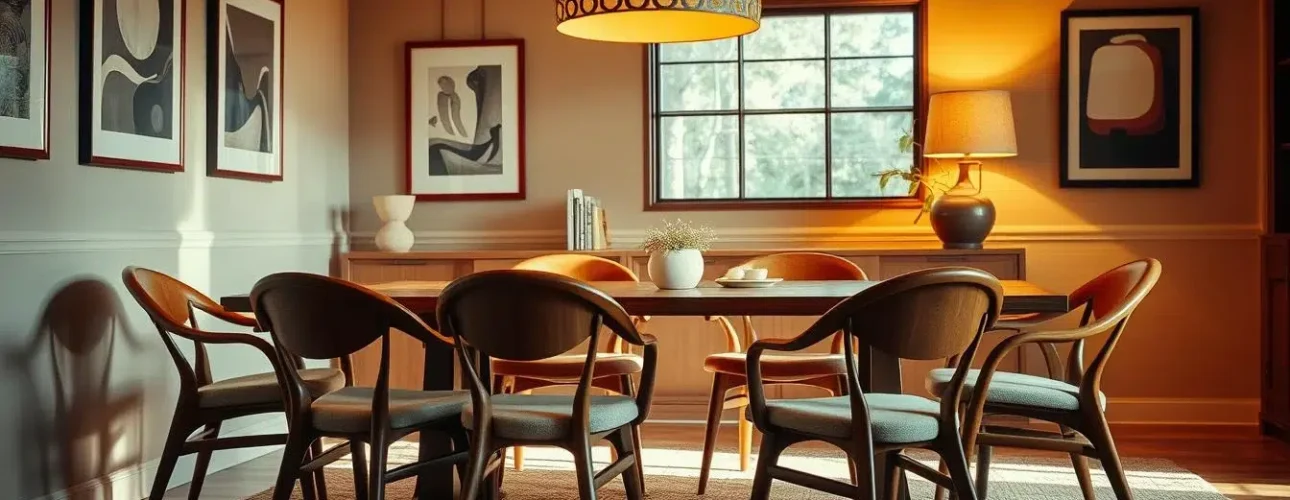 retro design eetkamerstoelen