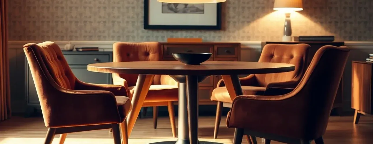 retro eetkamer meubilair