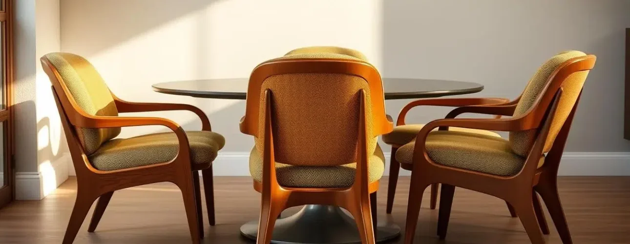 retro eetkamerstoelen design