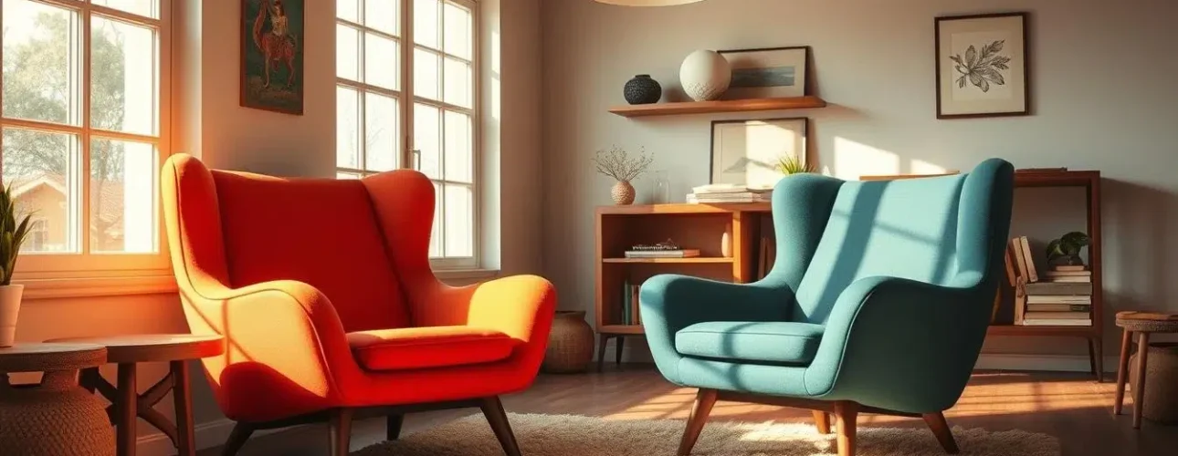 retro stoelen jaren 70