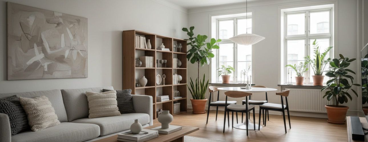 scandinavisch appartement inrichten