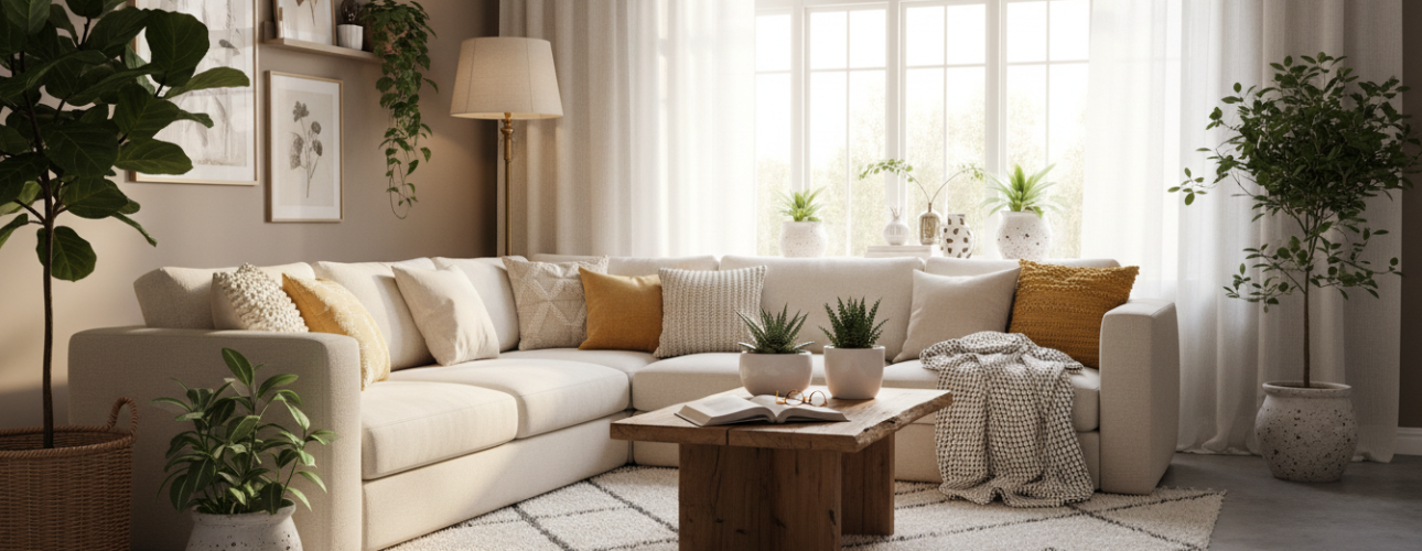 scandinavisch bohemian interieur