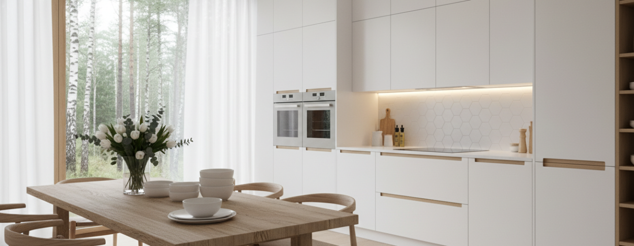 scandinavische keuken interieur