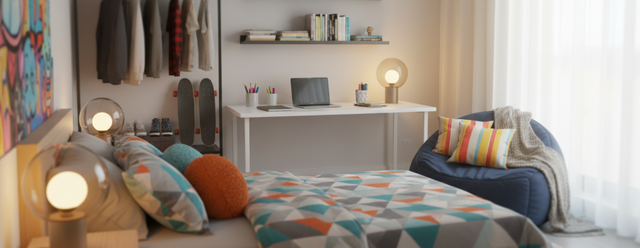 slaapkamermeubels tieners