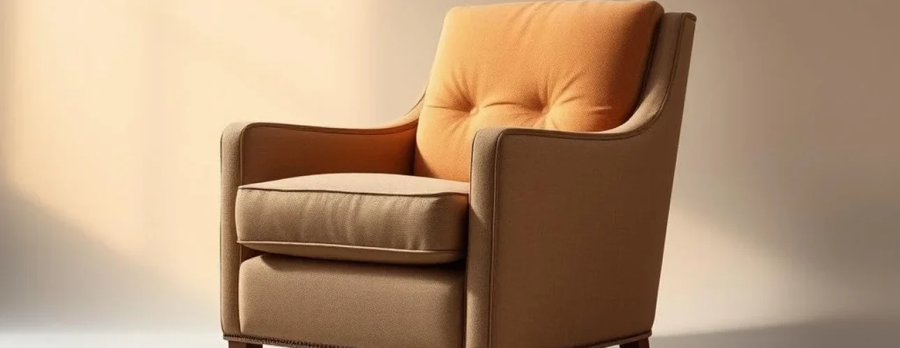 stoel met armleuningen breedte