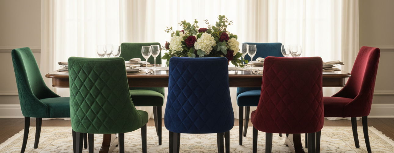 velvet eetkamerstoelen aanbiedingen