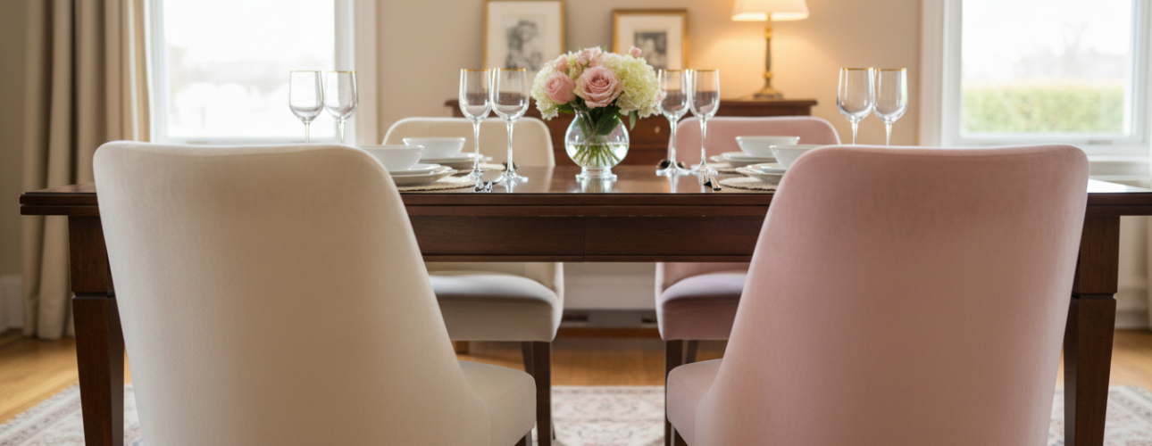 velvet eetkamerstoelen onderhoud