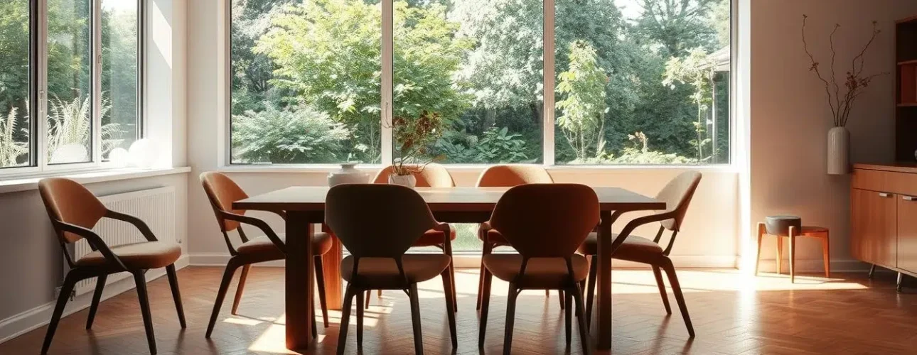 vintage eetkamerstoelen jaren 60