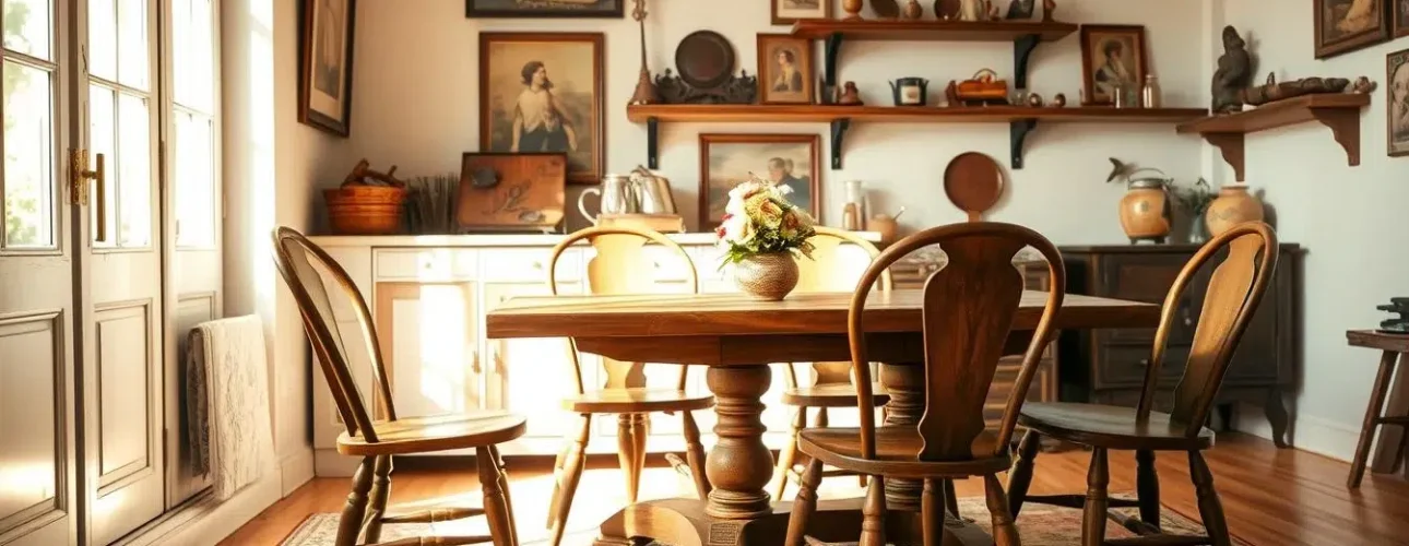 vintage stoelen eetkamer