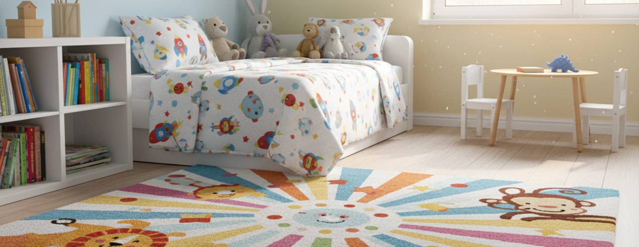 vloerkleden kinderkamer