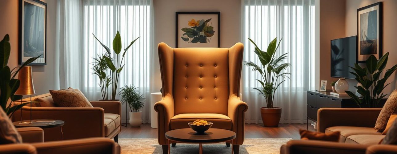 woonkamer fauteuil
